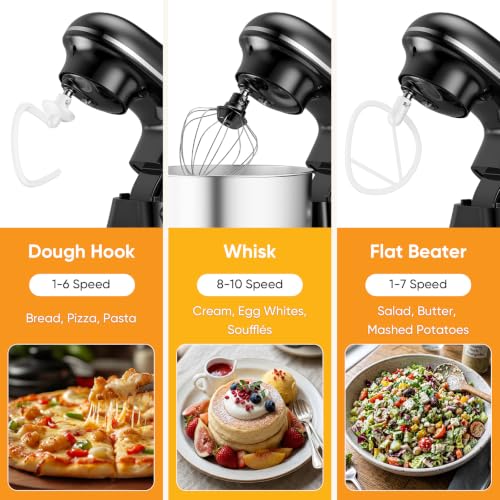 Image of NEWBULIG Stand Mixer 4.2QT, Kitchen Electric Mixers Alternative