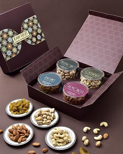 Image of HyperFoods Diwali Hampers Diwali Dryfruits Gift Pack Diwali Gift Items Diwali Gift For Family And Friends Cashew Almond Pista Raisins Gift Pack