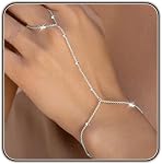 Bracelets en argent d'or pour les femmes Imperméable Bijoux Sets Trendy mince Dainty Stackable Cuban Link Paperclip Chaîne Bracelet Pack Accessoires de mode Cadeaux pour les Femmes