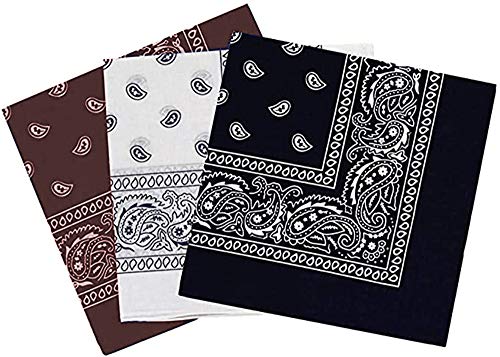 Pañuelos Bandanas para Cuello Cabeza Pulsera