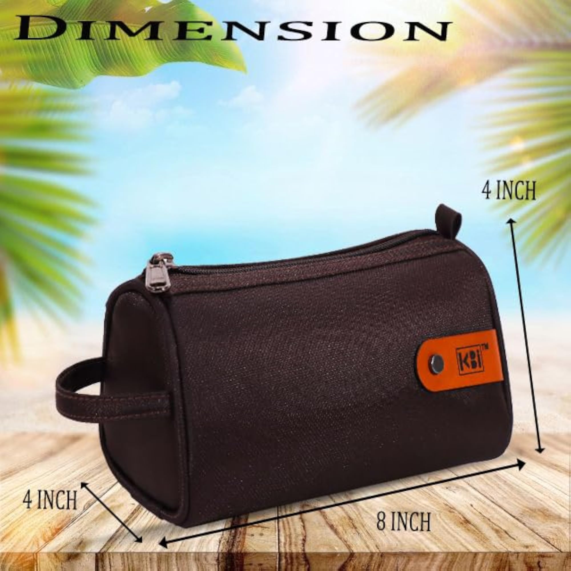 Toiletry Travel Bags Shaving Kit Makeup Pouch for Him & Her
