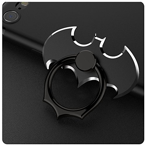 Suporte de anel de telefone Batman, suporte de suporte de metal para celular com rotação de 360°, su