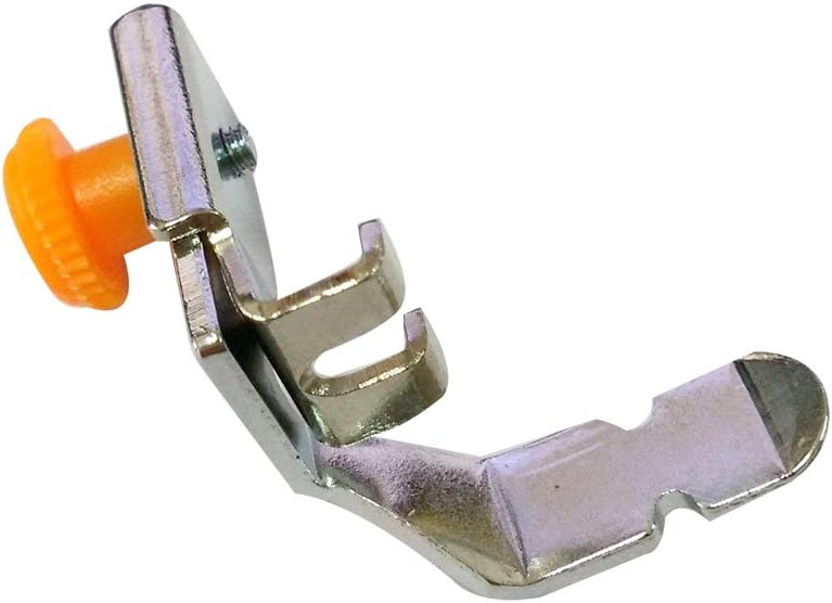 HONEYSEW 705L Adjustable Low Shank Rigid Zipper Foot Sewing Machine Feet Fit Brother Babylock SA161