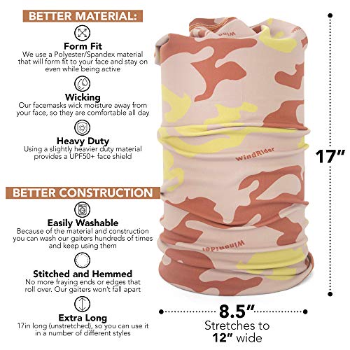 Image of Neck Gaiter for Men & Women - UPF 50+ Sun Protection, Fishing, Cooling