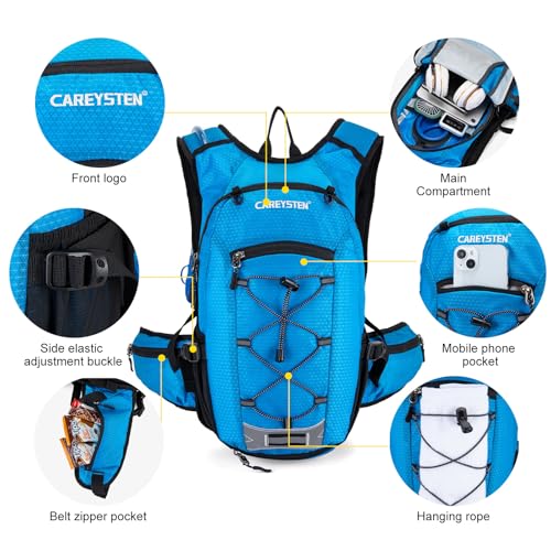 Carey STENHydration Backpack Cycling Pack Equipped 2L Water Bag(Sky Blue) - image 3