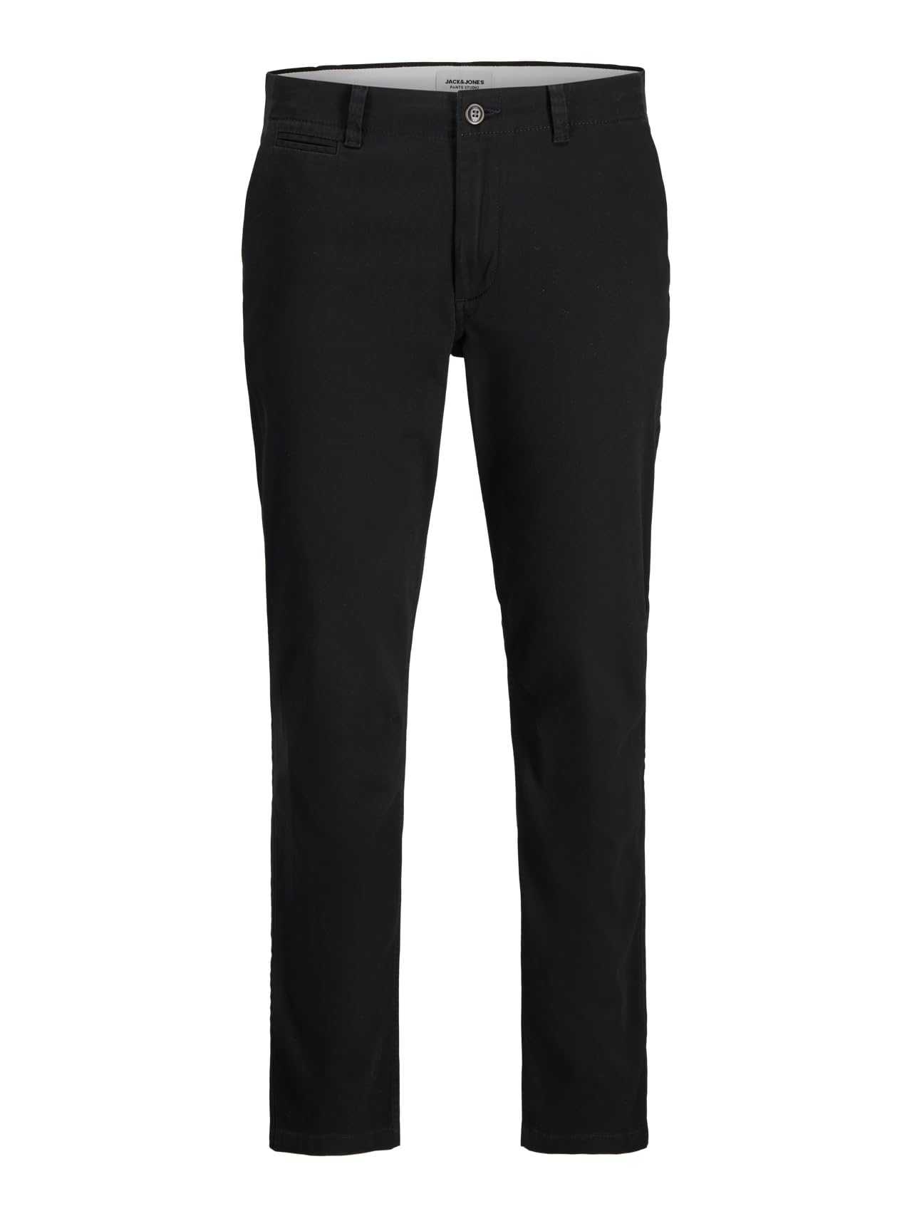 JACK & JONES Chino Hose Herren Slim Fit – Chinohose Männer aus Baumwolle mit Stretch – Klassische Performance Pants, Mid Rise, Umschlag-Saum, Schmale Beinöffnung