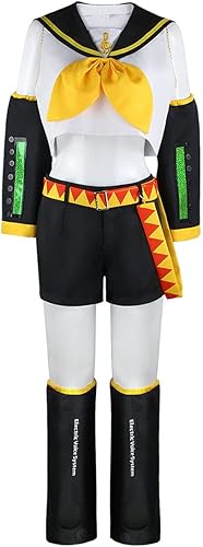 Bleoavre Vocaloid02 Kagamine Rin Cosplay Kagamine Len Disfraz de Halloween Uniforme