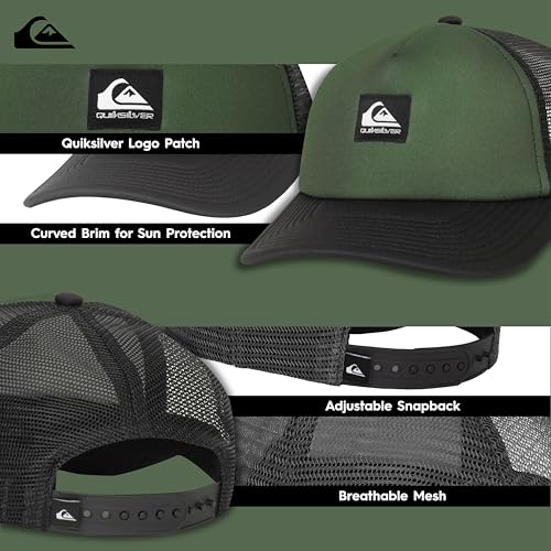 Image of Quiksilver Boys' Quiksilver Boy's Emu Coop Snapback Trucker Hat