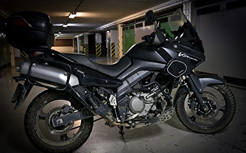 Sacoches crash bars Suzuki V-Strom DL650 pour libérer de l'espace de rangement