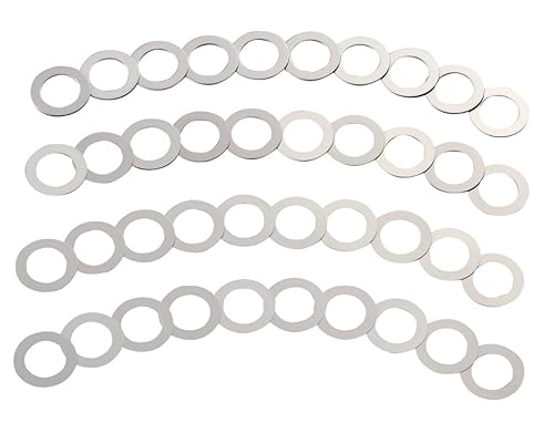 【各10枚入】岩田製作所 シムリング 板厚セット(ステンレス) SRS045050A 内径45mm×外径50mm 板厚 0.01mm / 0.02mm / 0.03mm / 0.05mm * IWATA シム・スペーサー SUS