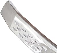 Vista 3 de NINTE Cubiertas de rejilla para Ford Explorer 2011-2015, cubierta de parrilla de parachoques de ABS cromada plateada brillante, 3 piezas,