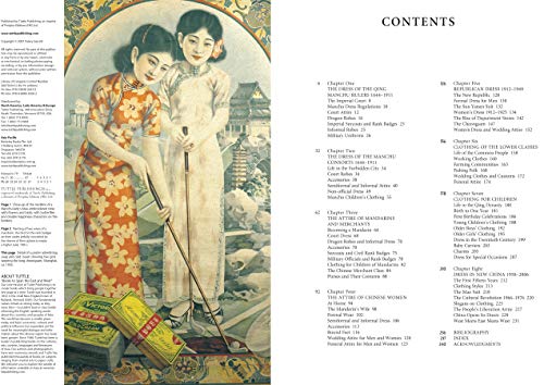 Chinese Dress: From the Qing Dynasty to the Present Day