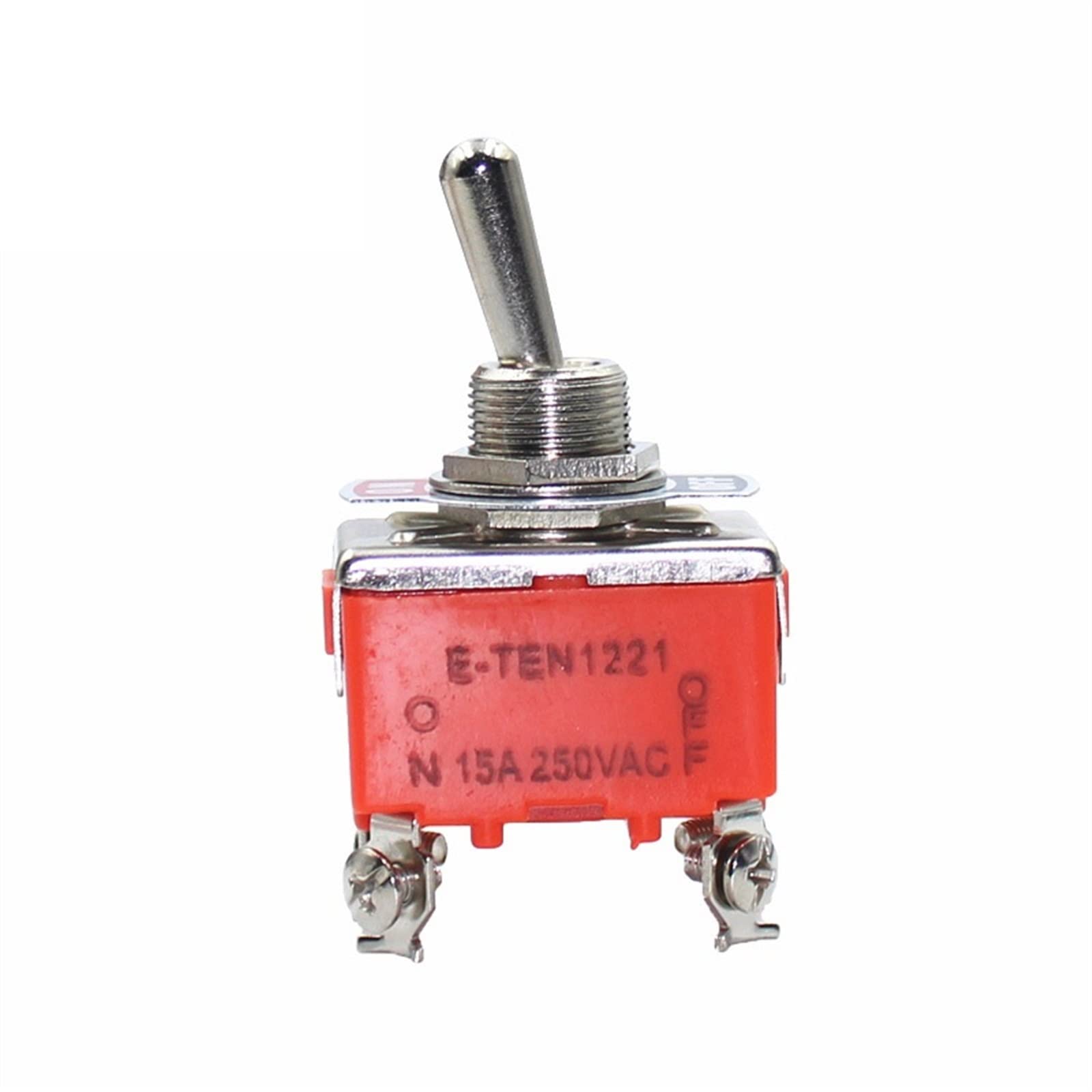 1pcs E-TEN1221 4 Pin SPST 4 Terminal ON-Off 15A 250V Toggle Switch TEN1221 Controls Switches
