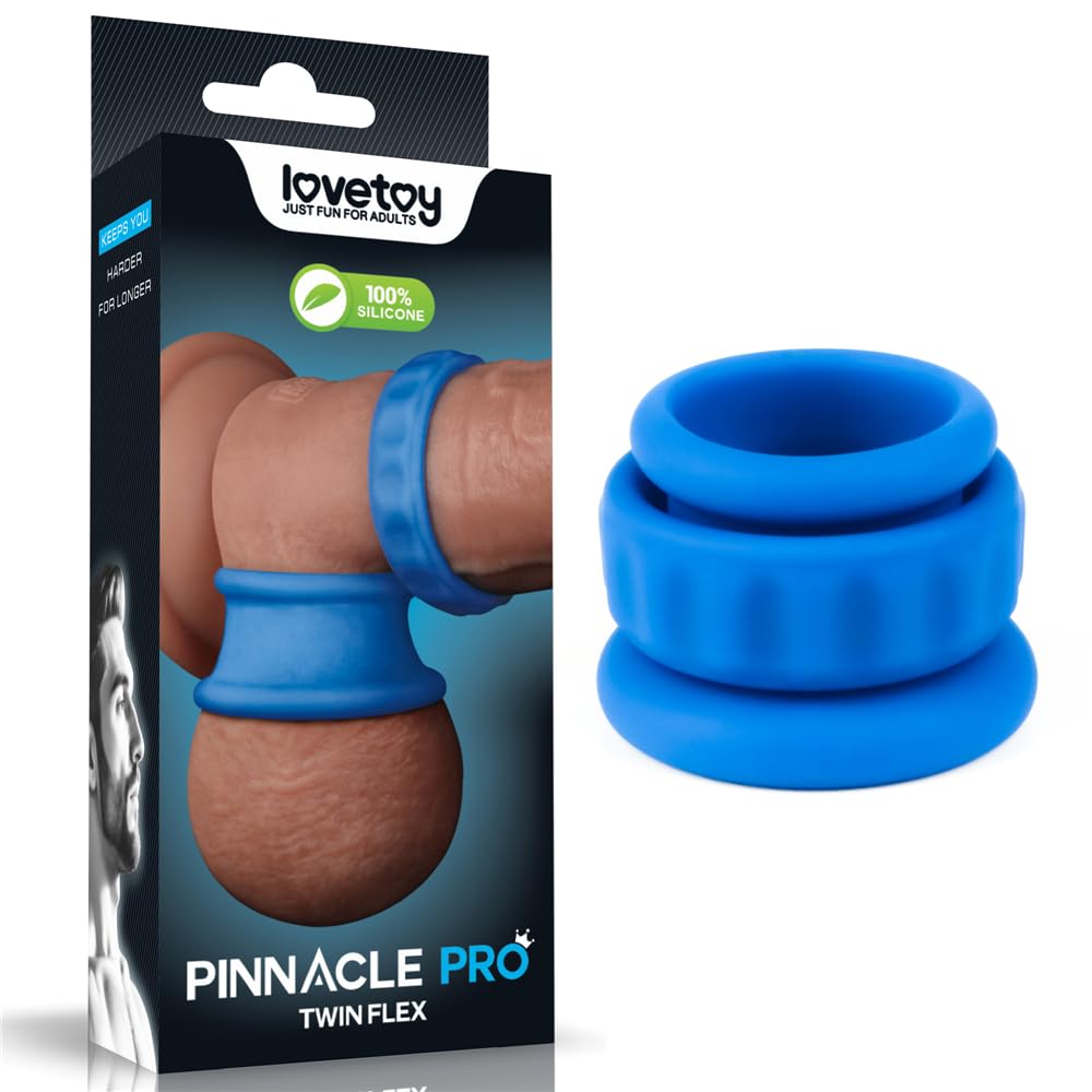 Silicone Cock Ring Penis Cock Ring Set Penis Stretcher Dick Ring Erection Ring Adjustable and Strechy Cock and Ball for Men Erection Adult Sex Toys for Men Couples Anillos para Pene