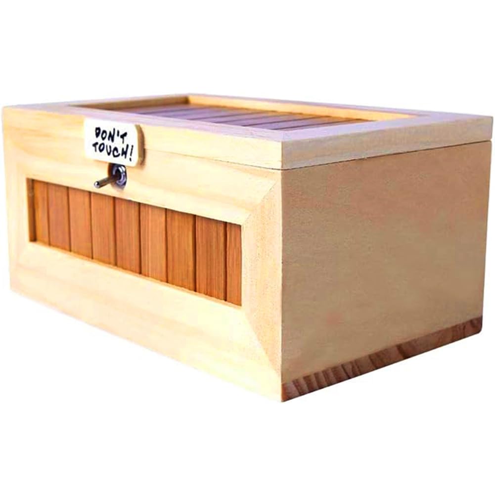 A2 Don'T Touch Useless Box con Attitude Leave Me Alone Sorprese Machine-Gag e Scherzi Pratici e Divertimento Fine Durevole Facile da Usare