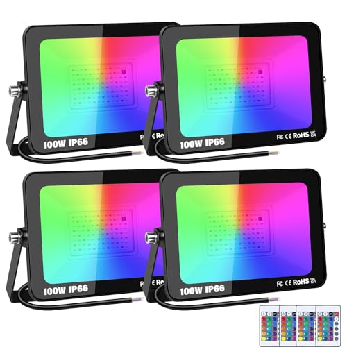 RIGIDON Foco LED RGB 100W IP66