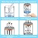Electric Makeup Brush Cleaner Efficient Deep Cleaning and Drying of Mmake-Up Brushes Portable Automatic USB Cosmetic Brushes Cleaner Tool for All Size Beauty Makeup Brush Set(Grey)