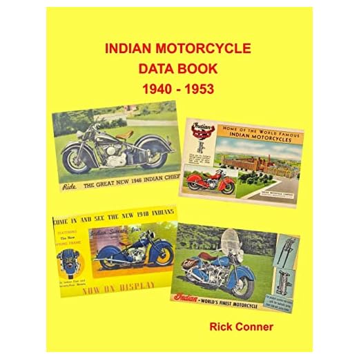 Indian Motorcycle Data Book 1940 - 1953