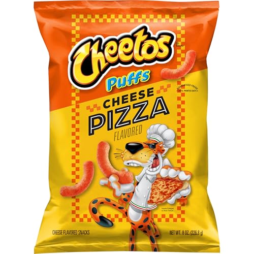 Cheetos Puffs, Cheese Pizza, 8 oz Bag