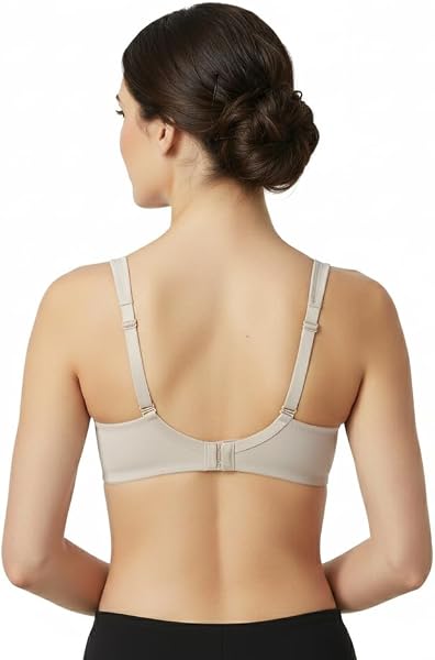 Selene, Sujetador Reductor para Mujer con Tirantes Anchos Comfort y Aro, Sin Relleno, Colección Lorea - 2