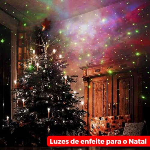 Astronauta Projetor De Luz Luminária Estrela Noturna Galáxia Nebulosa Led USB C/Controle Remoto Deco