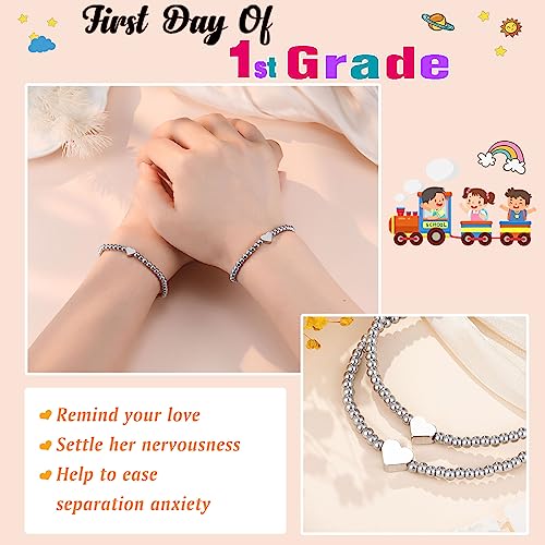 UNGENT THEM Mother and Daughter Bracelets Mother's Day Gifts for Grandma Granddaughter Mom Daughter2