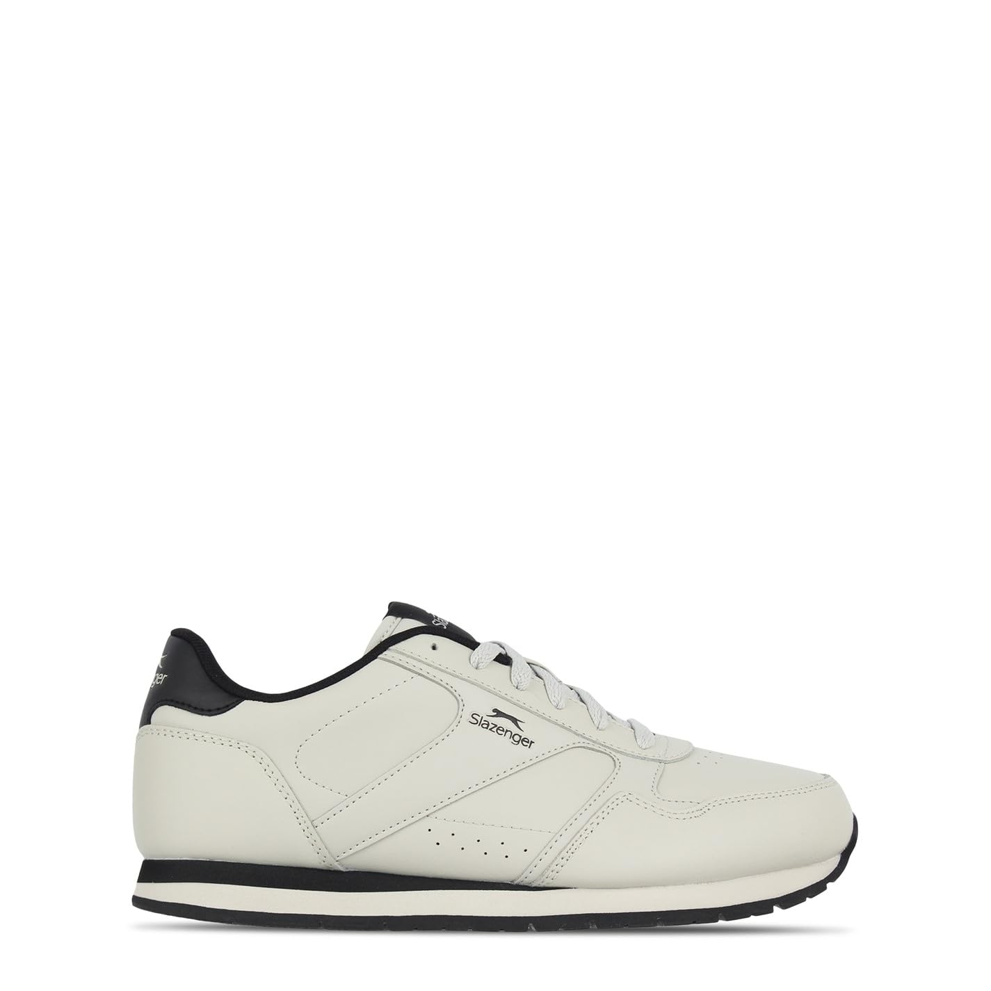Slazenger Mens Classic Trainers Lace Up Leather