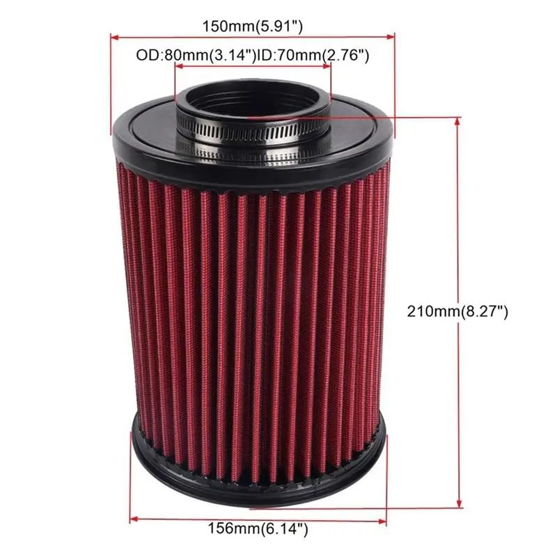 Kit d'aspiration air froid E-2993 idéal pour les longs trajets en Focus