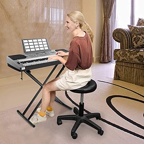 Support de Clavier Musical Portable Haute Réglable à 7 Positions, résistant Style X pour clavier, piano numérique, réglage facile de la hauteur et de la largeur, noir - Les Beatles, Paul McCartney, John Lennon, RIngo Starr, George Harrison Support de Clavier Musical Portable Haute Réglable à 7 Positions, résistant Style X pour clavier, piano numérique, réglage facile de la hauteur et de la largeur, noir – Image 4