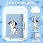 122 Pcs Dog Party Favors, Dog Themed Birthday Party Decorations, Cute Dog Pinata Goodie Bags Stuffers Make Your Own Stickers Keychain Wristbands Mini Notebooks for Kids Adopt a Puppy Party Favor - Image 3