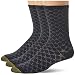 Gold Toe Women's Three-Pack Floral Diamonds And Leaf Pattern Socks
