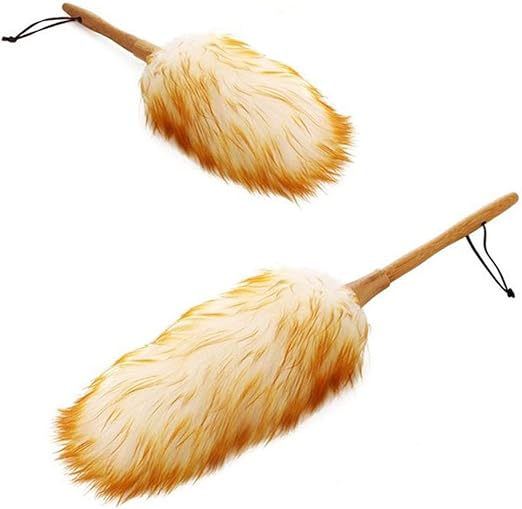Amazon Osogode オソグド ほうき ウールダスター ダスター はたき 天然羊毛100 ウール ほこり取り やわらか Sサイズ 約30cm はたき ほこり取り オンライン通販