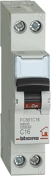 BTicino SFC881C16 Interruttore Magnetotermico 16A