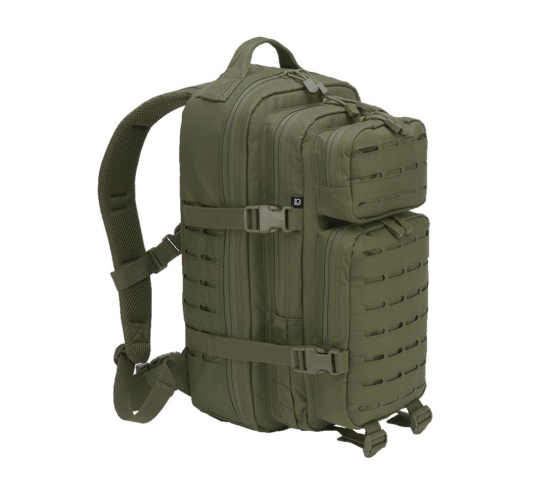 Brandit US Cooper Lasercut Medium Back, Color: olive, Size: OS