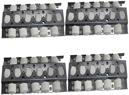 Grilling Corner 16 1/2 x 6 1/2" Stainless Steel Heat Plate (4-Pack) for Turbo 720-0057-3B, 750-0058-4BRB, Capt'n Cook CG3CKW, CG3CKWN, CG4CKW, CK4CKWN,
