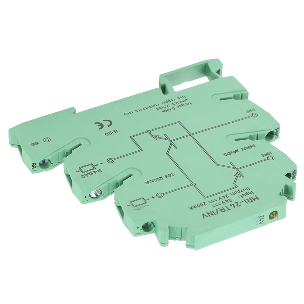 Convertitore di segnale NPN PNP, Jectse MRI-24TR / INV Convertitore di segnale PNP NPN Sensore PLC Convertitore di livello di livello Polar IO Convertitore di segnale