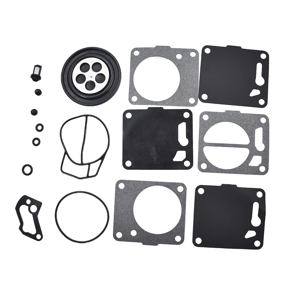Carburetor Repair Rebuild Kit For Johnson/Evinrude 6hp, 8hp, 9.9hp Outboard Motors - Part #439073 / 0439073 3 thumbnail image