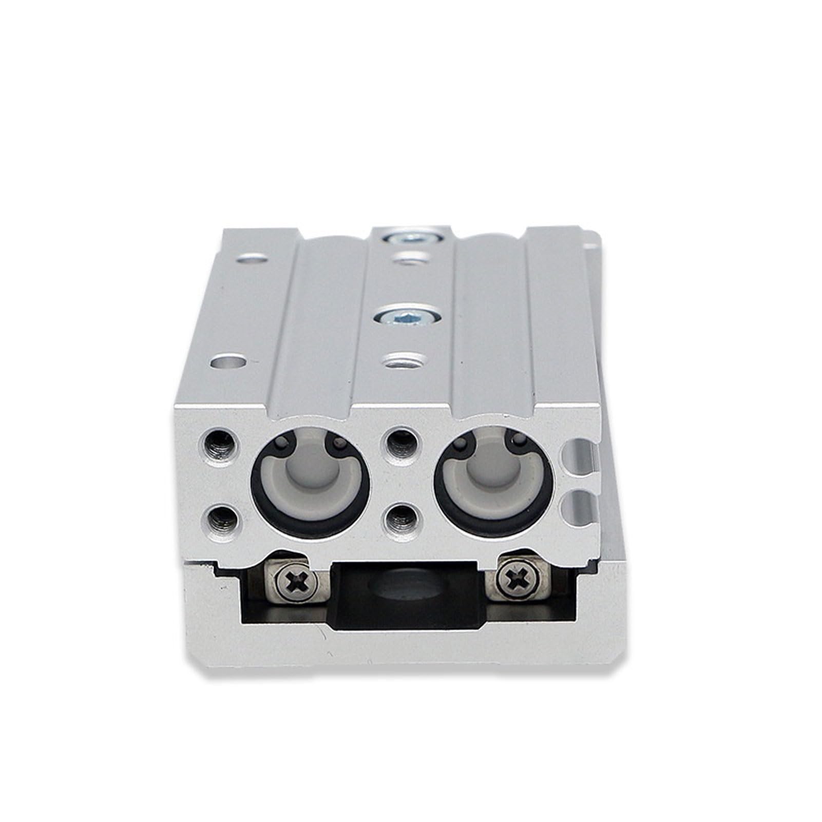 Bombola pneumatica MXS6-10 MXS6-20 MXS6-30 MXS6-40 MXS6-50 MXS8-10 MXS8-20 MXS8-30 MXS8-40 MXS8-50 MXS8-75 Cilindro pneumatico di scorrimento su rotaia A AS (Color : MXS8-10)