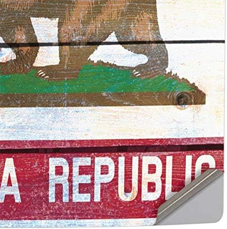 Skinit Decal Gaming Skin Compatible with PS5 Console - California Flag Light Wood Design