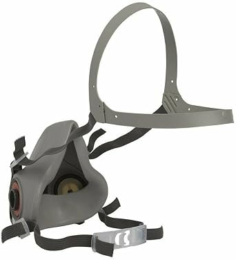 3M 6200 half breathing mask, reusable, size M