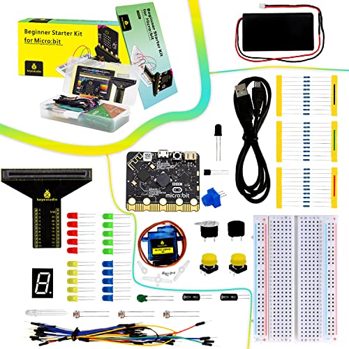 KEYESTUDIO Microbit Basic Starter Kit for BBC Micro:bit V2 Accessories