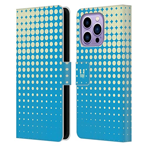 Carcasa de cuero iPhone 14 Pro Max tipo libro funda protectora Cielo