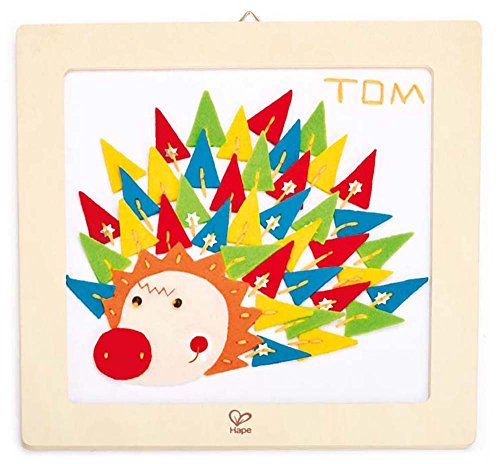 Preisvergleich Produktbild Hape E5101 E5101-Stick-Set Igel, Kinder Bastelsets
