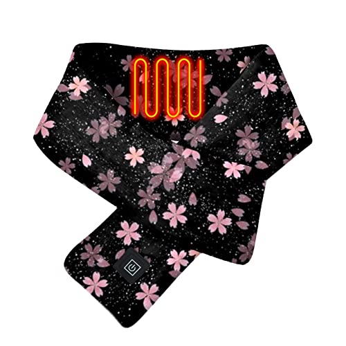 Xmansky Écharpe Chauffante Homme Écharpe Chauffante Intelligente USB Chauffage Électrique Chaud Noël Impression Écharpe Protection Du Cou Froid Hiver Chaleur Écharpe Poignet Frigo Vedette