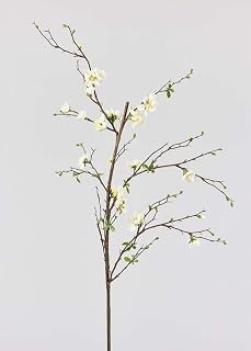 Artificial Flowers | Cream Artificial Blossom Branch - 57"