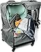 The Little Stork Car Seat Travel Bag With Wheels - 3 In 1 Padded Carseat Carrier Backpack With Extra Storage To Cover All Your Toddler Airplane Travel Essentials - Baby Car Seat Bags For Air Travel