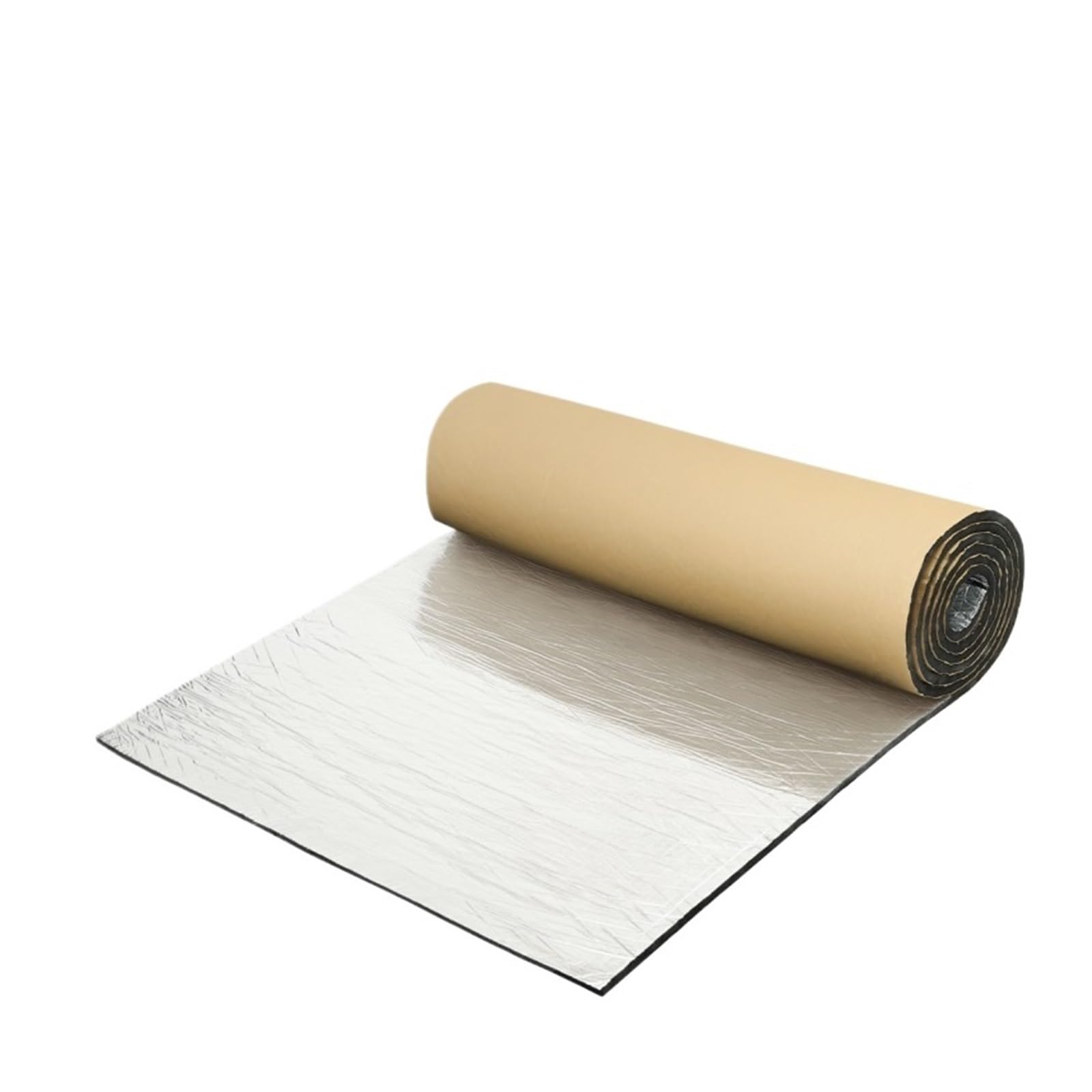 Alfombrilla aislante para coche con espuma de aluminio autoadhesiva: viaje sin ruidos ni calor
