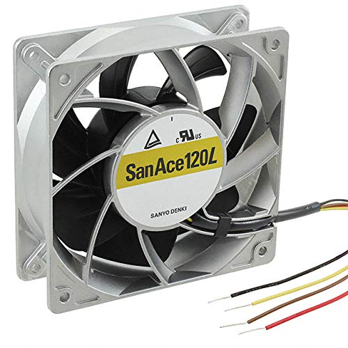Sanyo Denki America Inc.1 x FAN 120X38MM 24VDC RBLS TACH,PWM