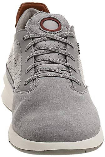 Geox Aerantis - Sneaker da uomo, Grigio (Evelina)