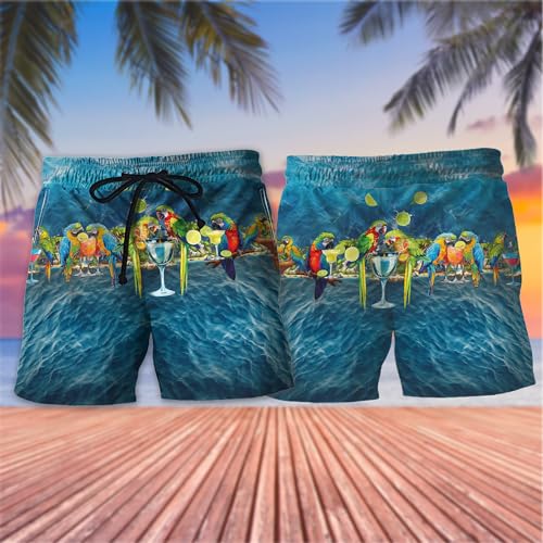 Margarita Mens Swim Trunks - Cocktail Men's Summer Quick-Dry Swim Shorts with Pockets Series 023